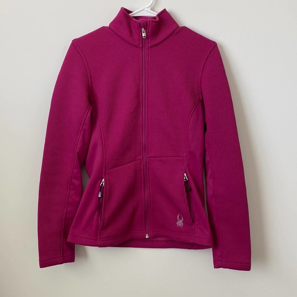 Spyder Pink Knit Core Sweater Size: M